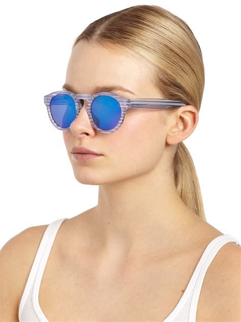 blue lens sunglasses women's.